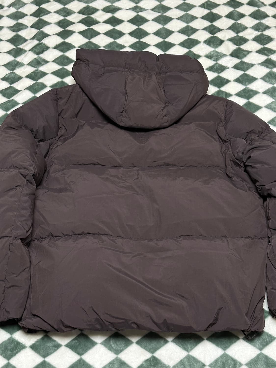 [새상품]프로젝트엠 덕다운 패딩 브라운 100 상품이미지2