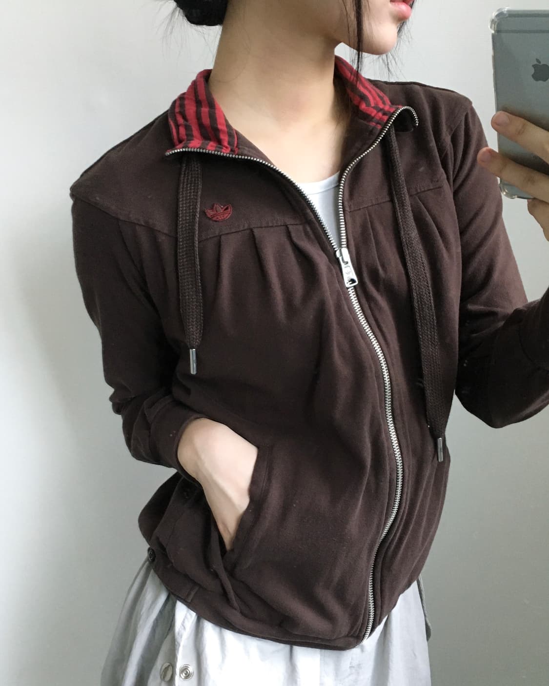 Adidas 아디다스 딥브라운 스웻 트랙탑  상품이미지1