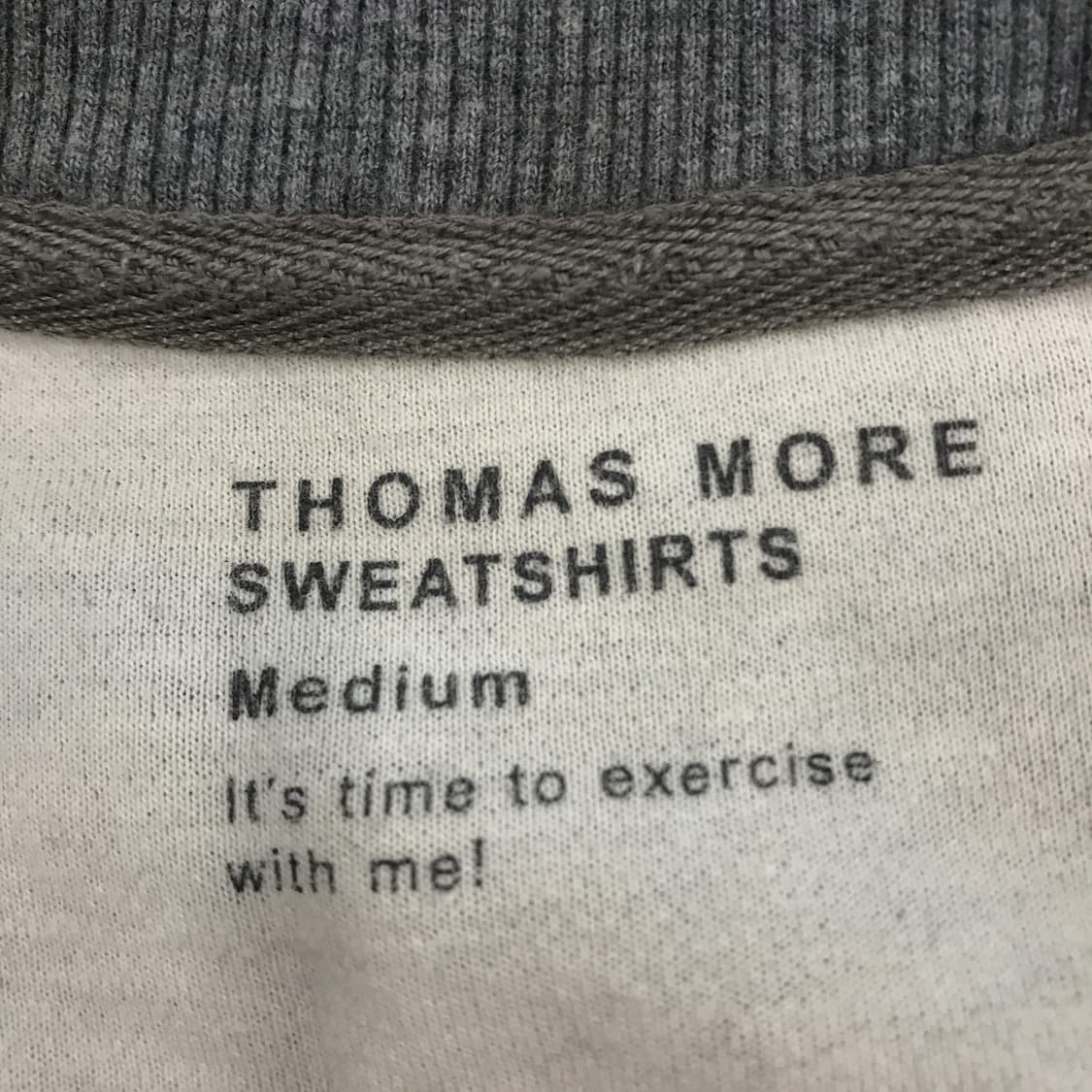 토마스모어 스웻셔츠 그레이 [M] 상품이미지5