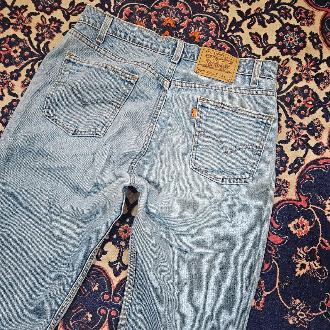 리바이스(Levis) 90's No.505 오렌지탭 빈티지 데님 33 상품이미지2