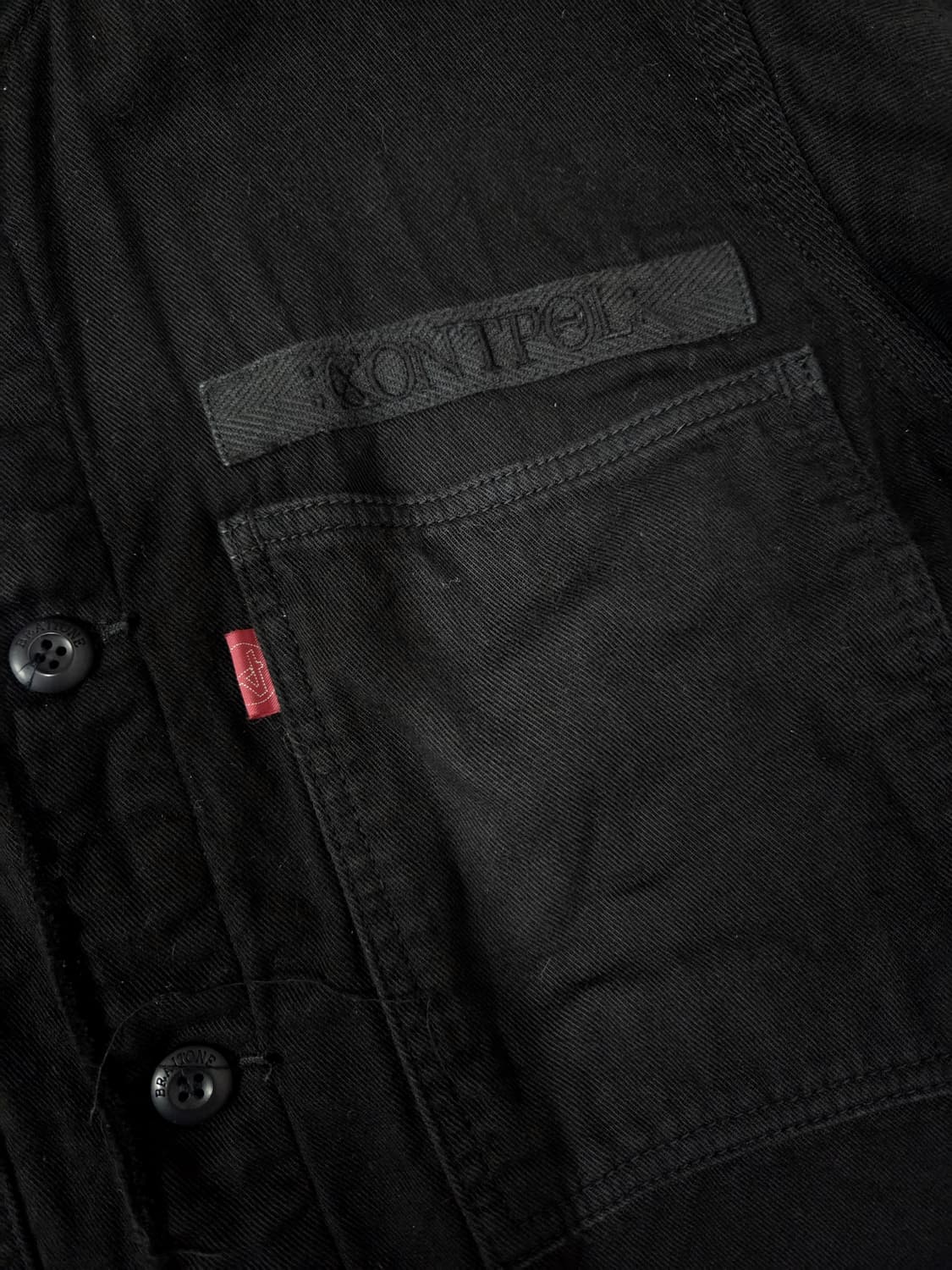 VALERIE JAPAN 블랙 커팅 디테일 필드 재킷 상품이미지5