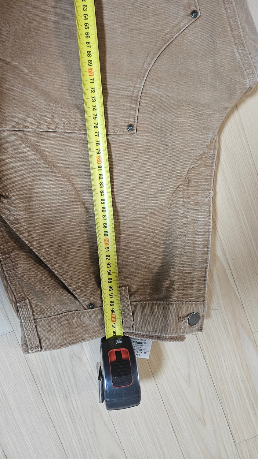 칼하트 더블니 브라운 34(실측 참조) 상품이미지8