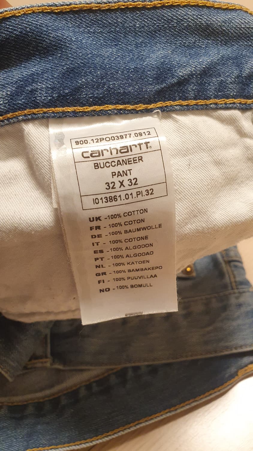 칼하트 데님 Buccaneer Pant 32 상품이미지7