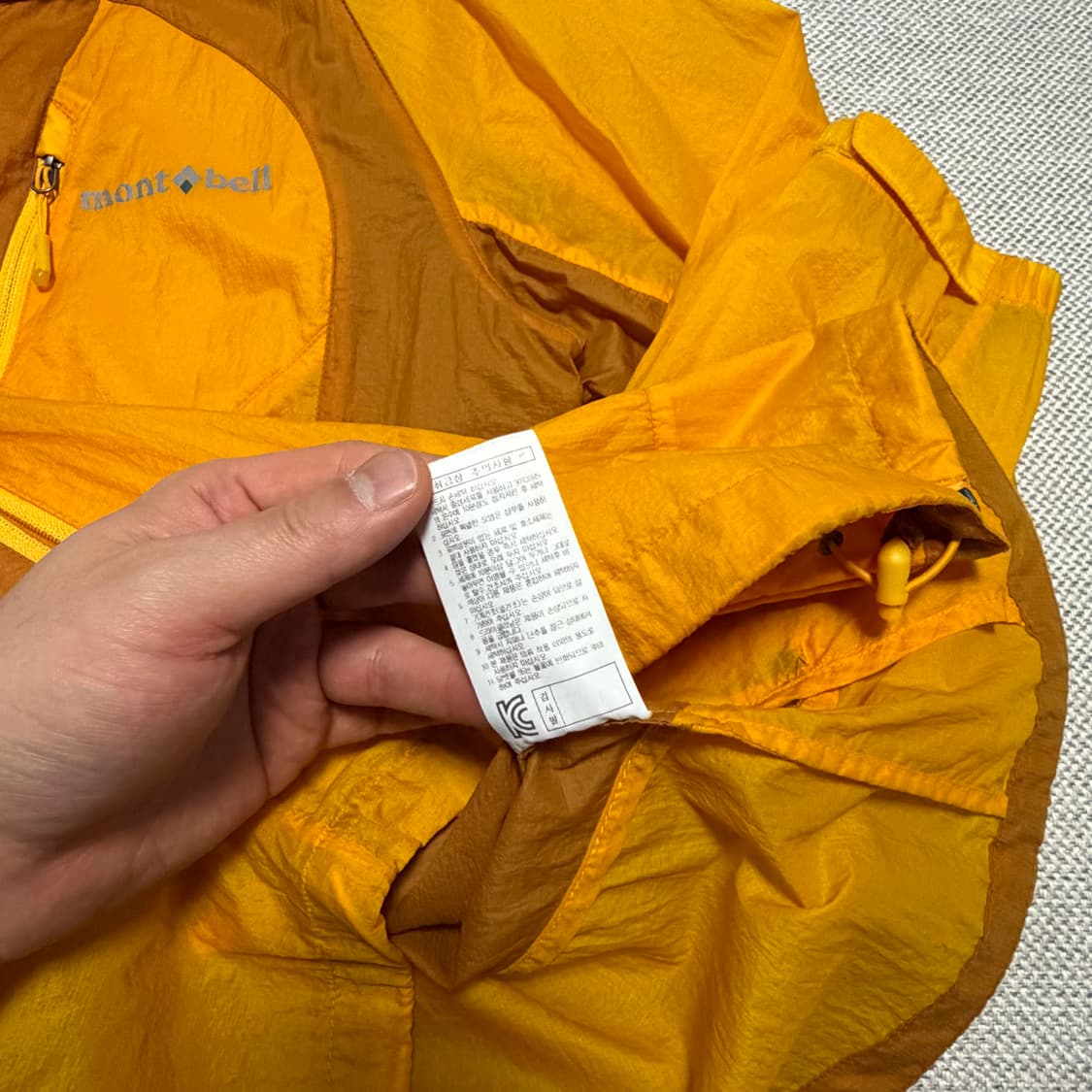 몽벨 초경량 바람막이 상품이미지4