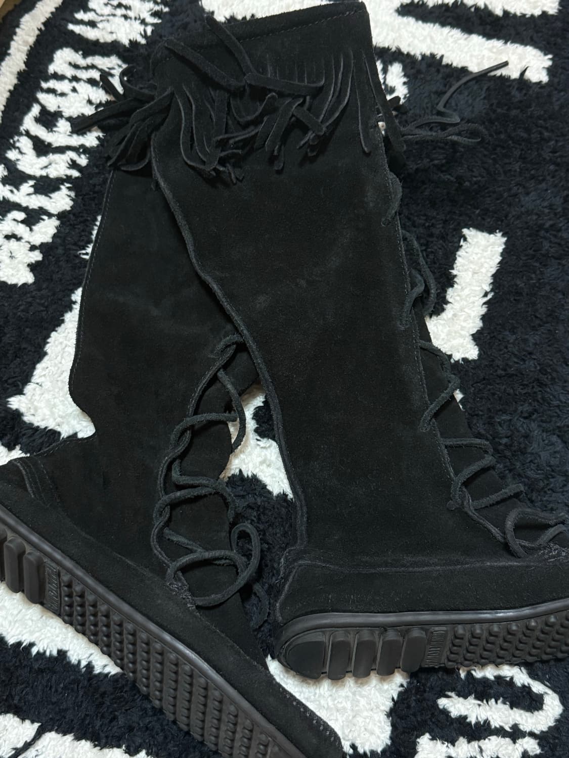 MINNETONKA 미네통카 롱부츠 블랙 상품이미지2