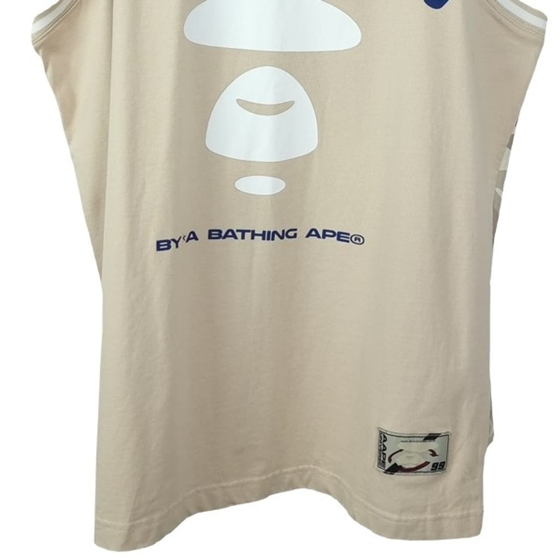 [베이프 에이프] 카모 패턴 농구 져지 농구 나시 P01606 상품이미지5