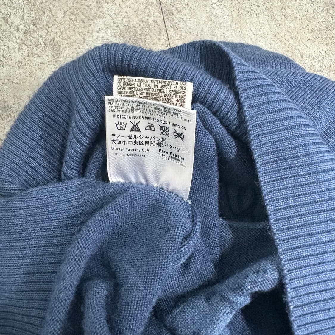 Diesel Virgin Wool Knit 상품이미지7