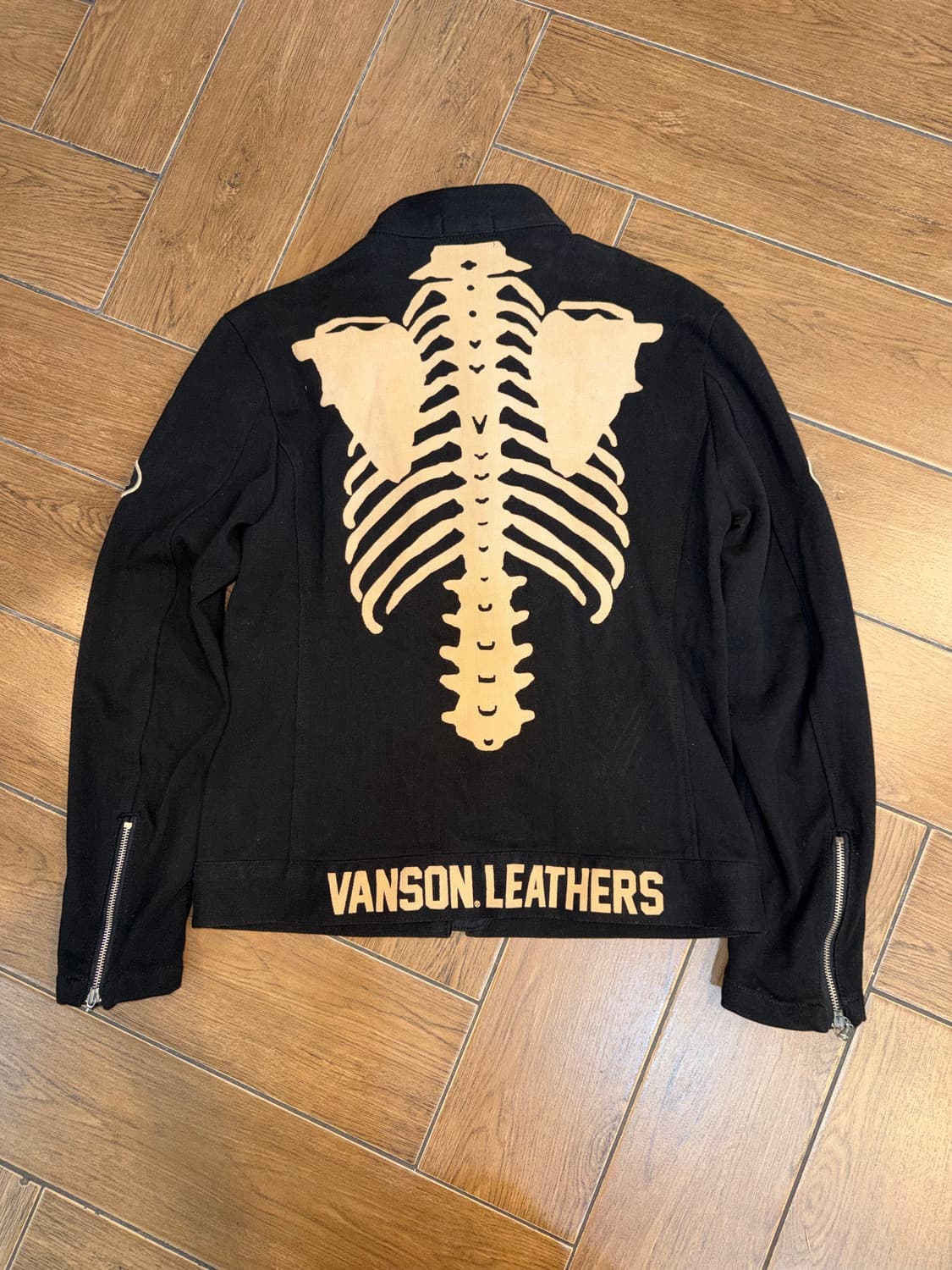 Vanson Skeleton Bone Cotton Rider JK 상품이미지9