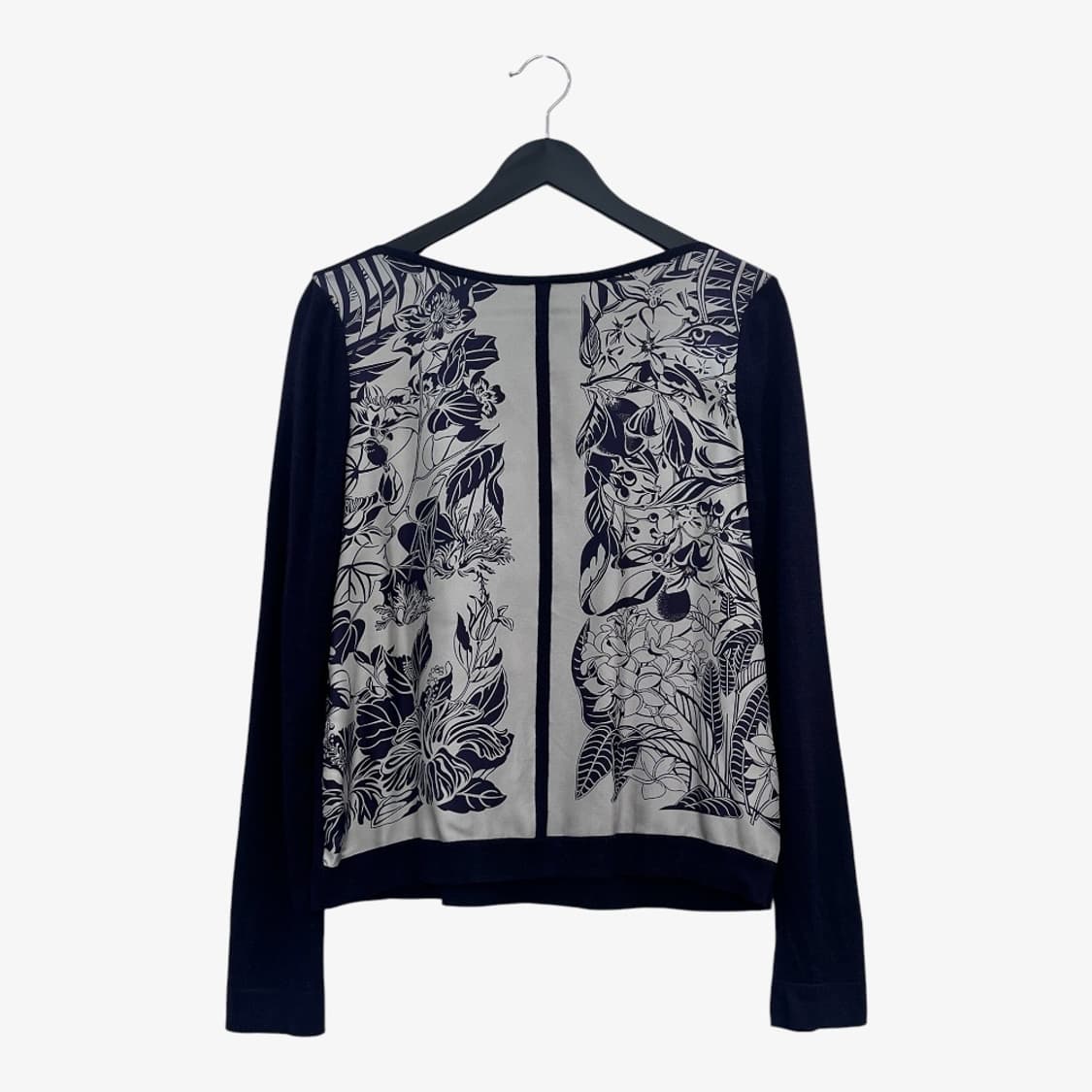 에르메스 실크 캐시미어 니트 여성 38 M 네이비 상품이미지1