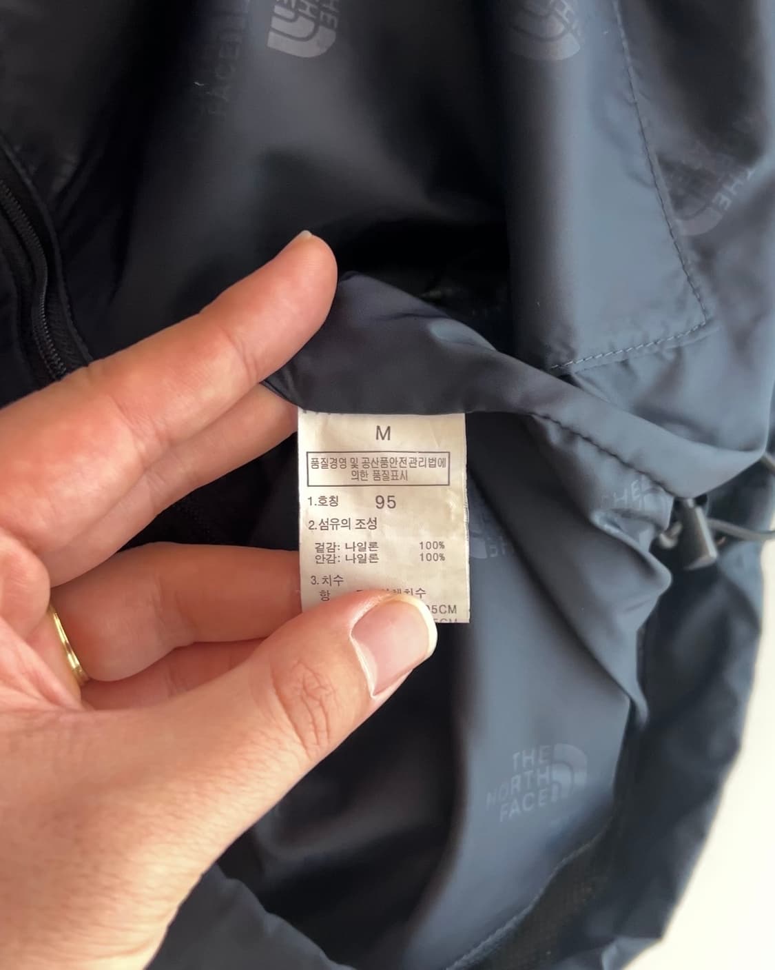 노스페이스 고어텍스 바람막이 후드 자켓 95 상품이미지7