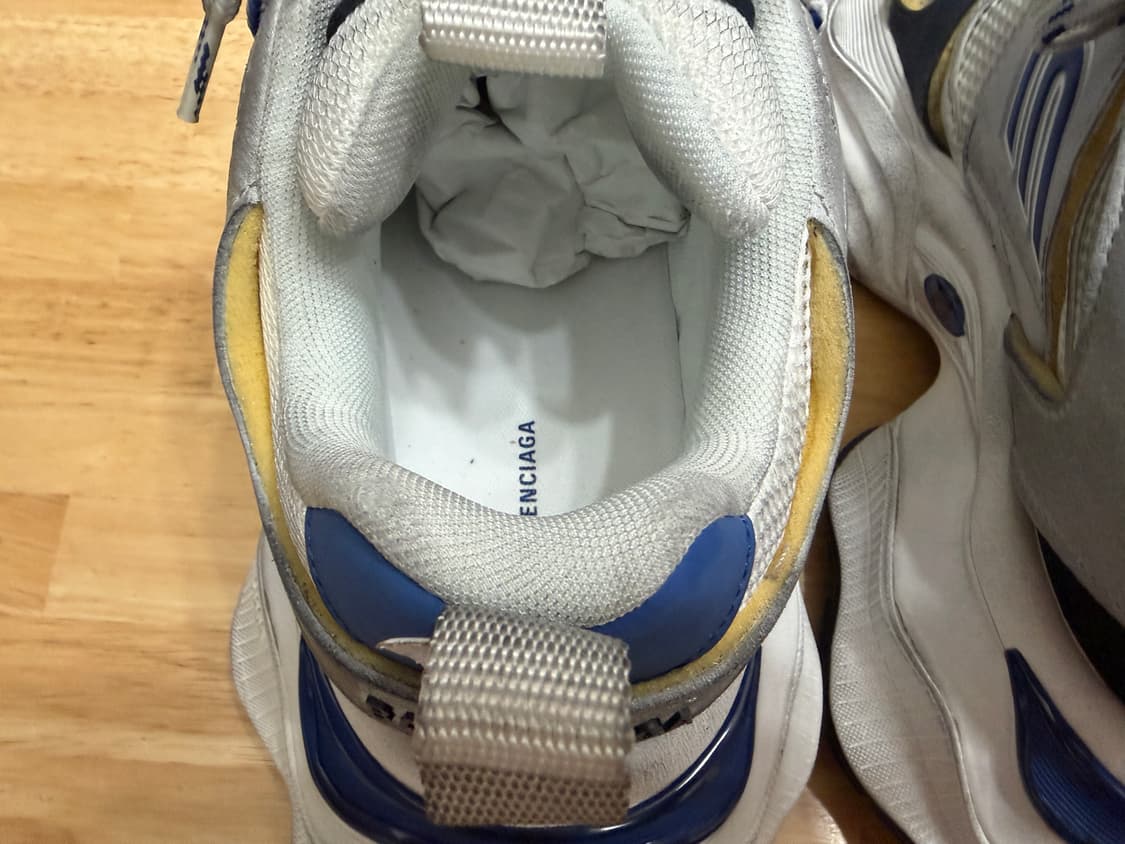 발렌시아가 카고 스니커즈 블루 40(270) 상품이미지4