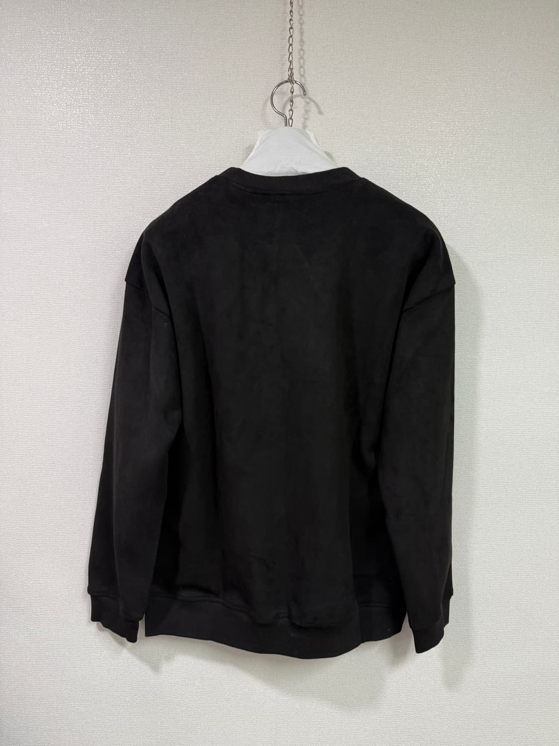 벨벳 사이드 트임 맨투맨  상품이미지3