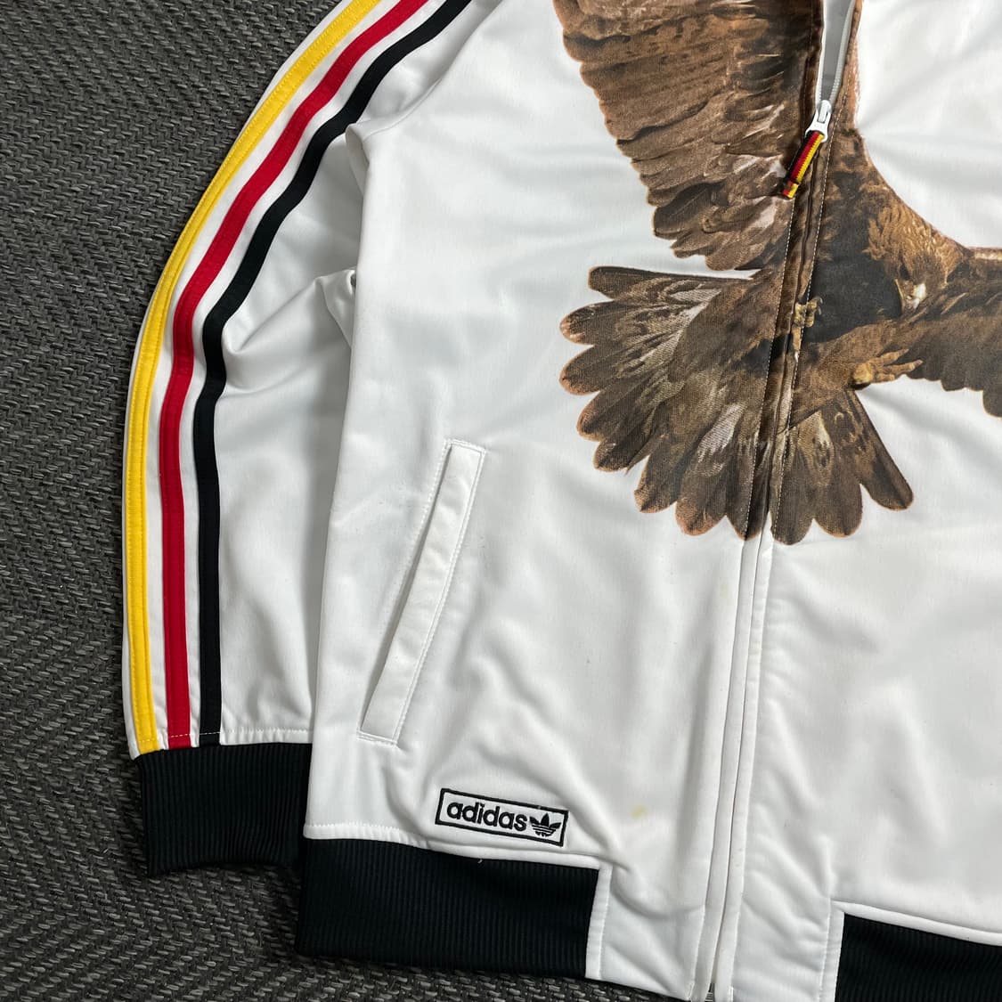 00s 아디다스 독일 국대 빅로고 트랙탑 자켓o 4066 상품이미지3