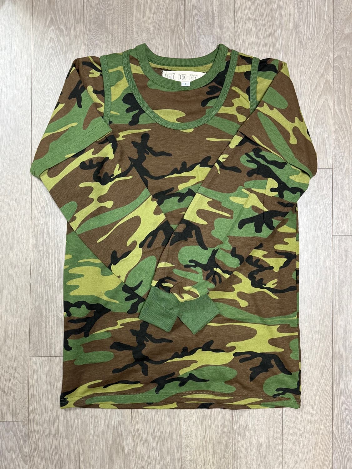 우드랜드 레이어드 롱슬리브 상품이미지4