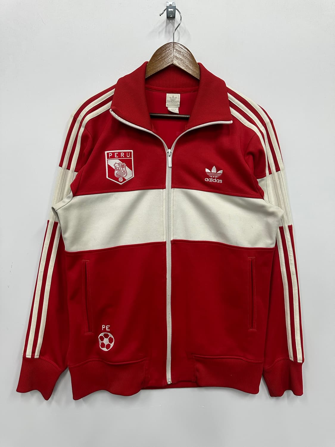 아디다스 페루 레드 져지 트랙탑  상품이미지1