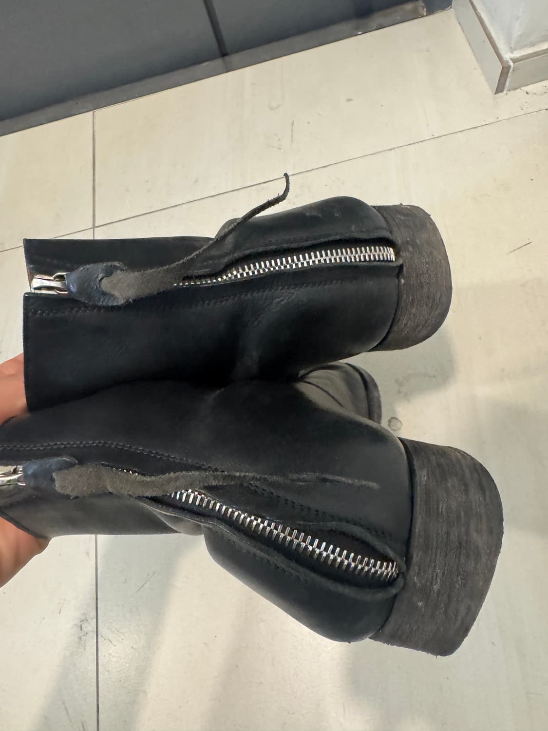 Ma+ Maurizio Amadei 백집업 부츠 43 상품이미지3