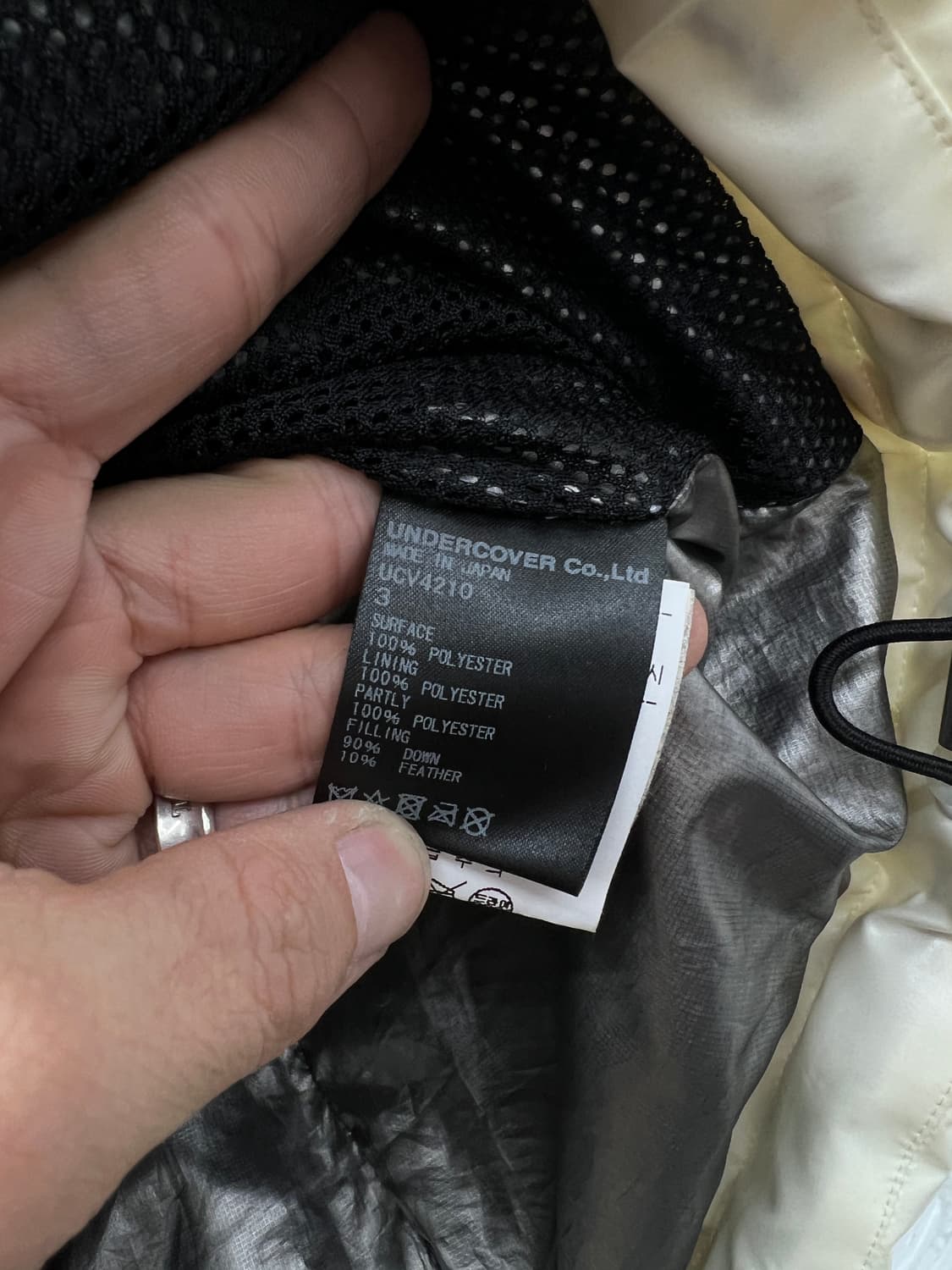 Undercover 18aw 아스트로넛 푸퍼 자켓 상품이미지10