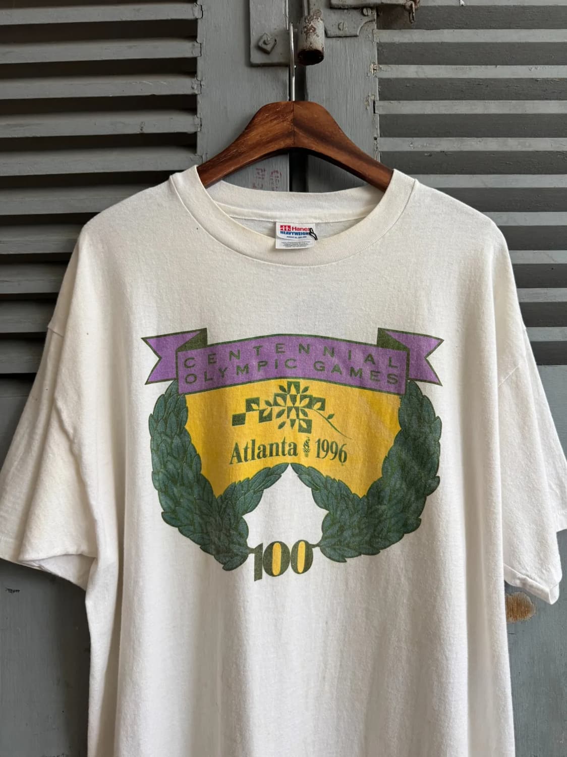 [XL]1996 Hanes USA 애틀랜타 올림픽 티셔츠 상품이미지1