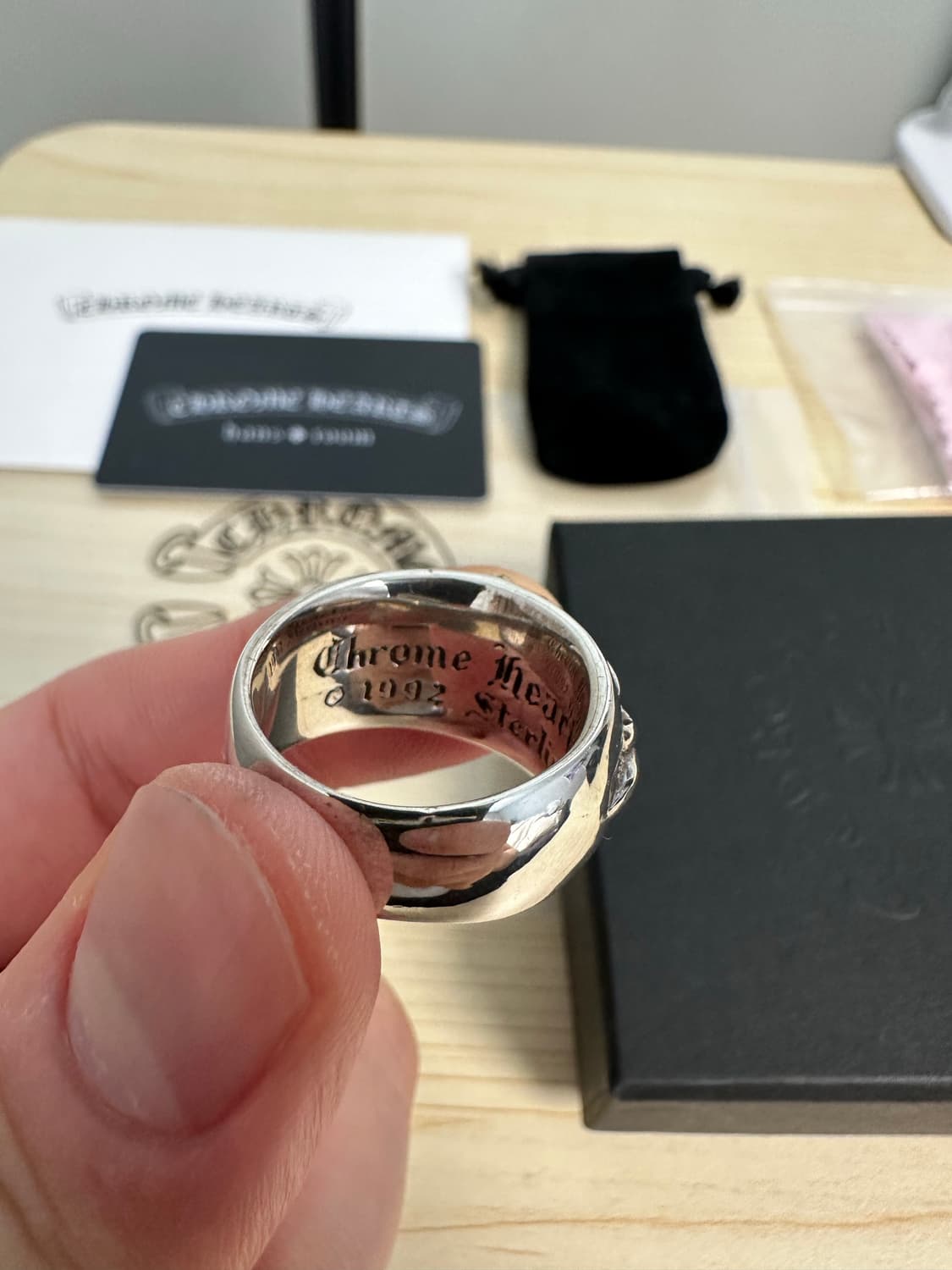 크롬하츠 플로랄링 반지 상품이미지8