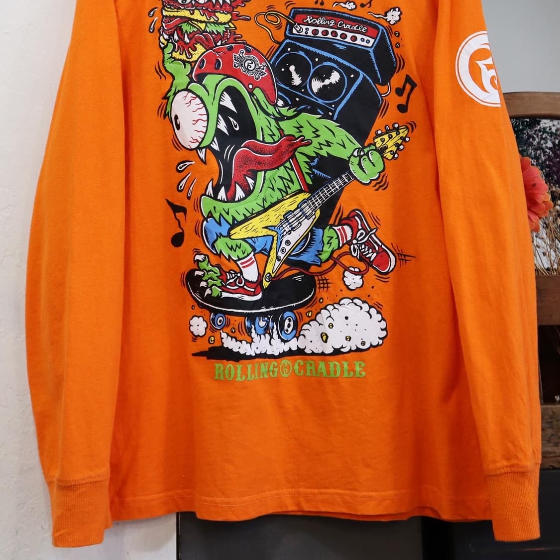 ROLLING CRADLE 프린팅 스웻셔츠  상품이미지3