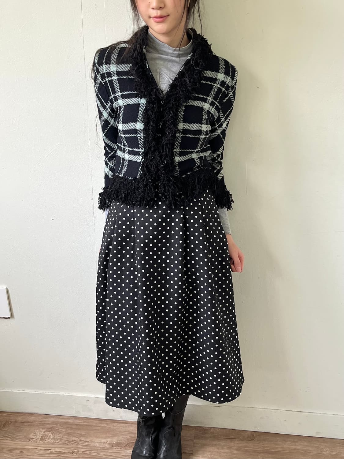 ST. JOHN 테슬 트위드 자켓 상품이미지6