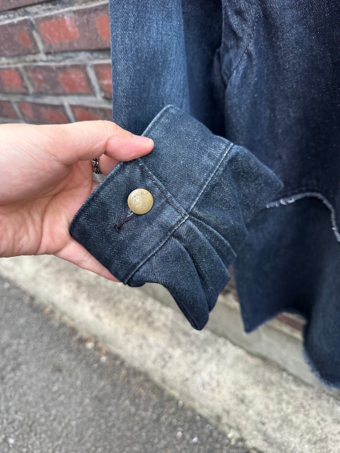 CIASENSE by 모노마트 투웨이 워싱 데님자켓  상품이미지7