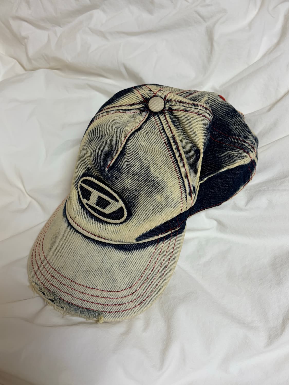 디젤 C-세이몬 트리티드 데님 베이스볼 캡 02 상품이미지1