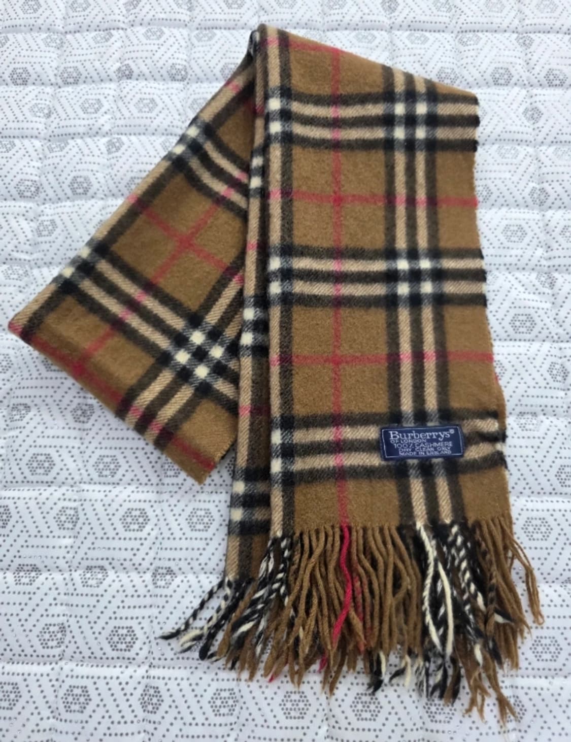 정품 버버리 캐시미어 머플러 상품이미지2