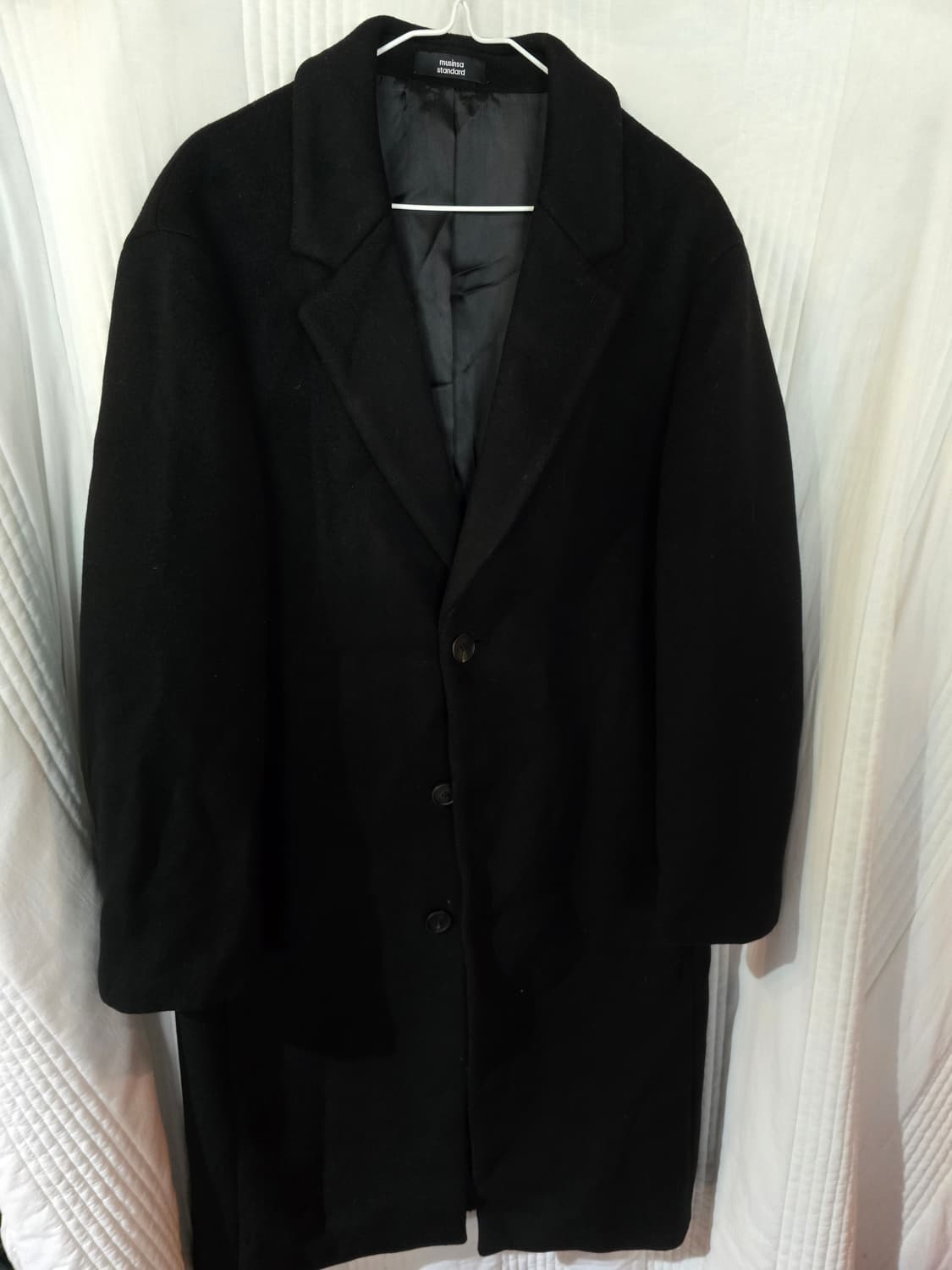 무신사스텐다드 캐시미어 코트  상품이미지2