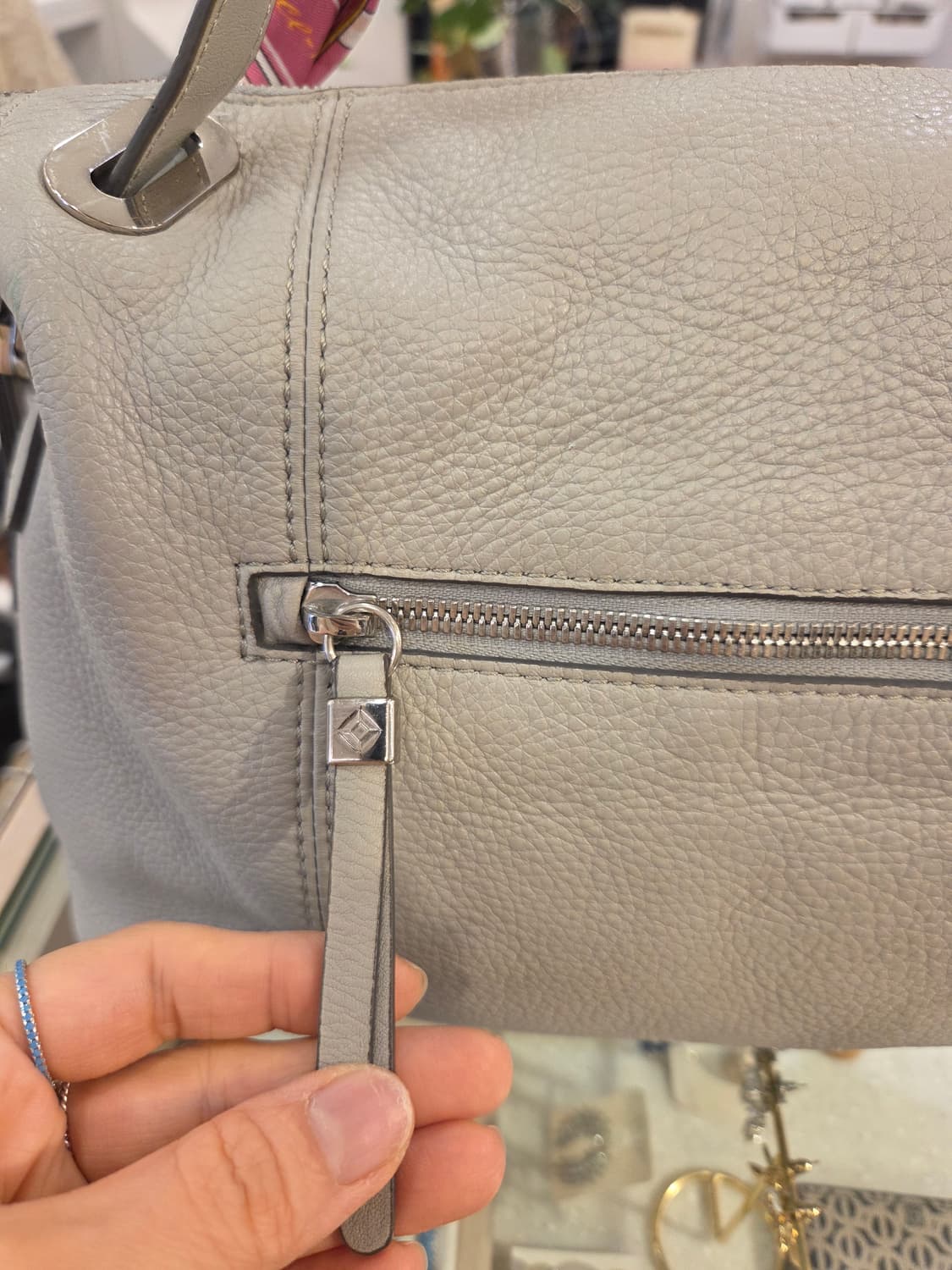 ALPHARD 알파드 채정안백 리얼레더 토드백 상품이미지3