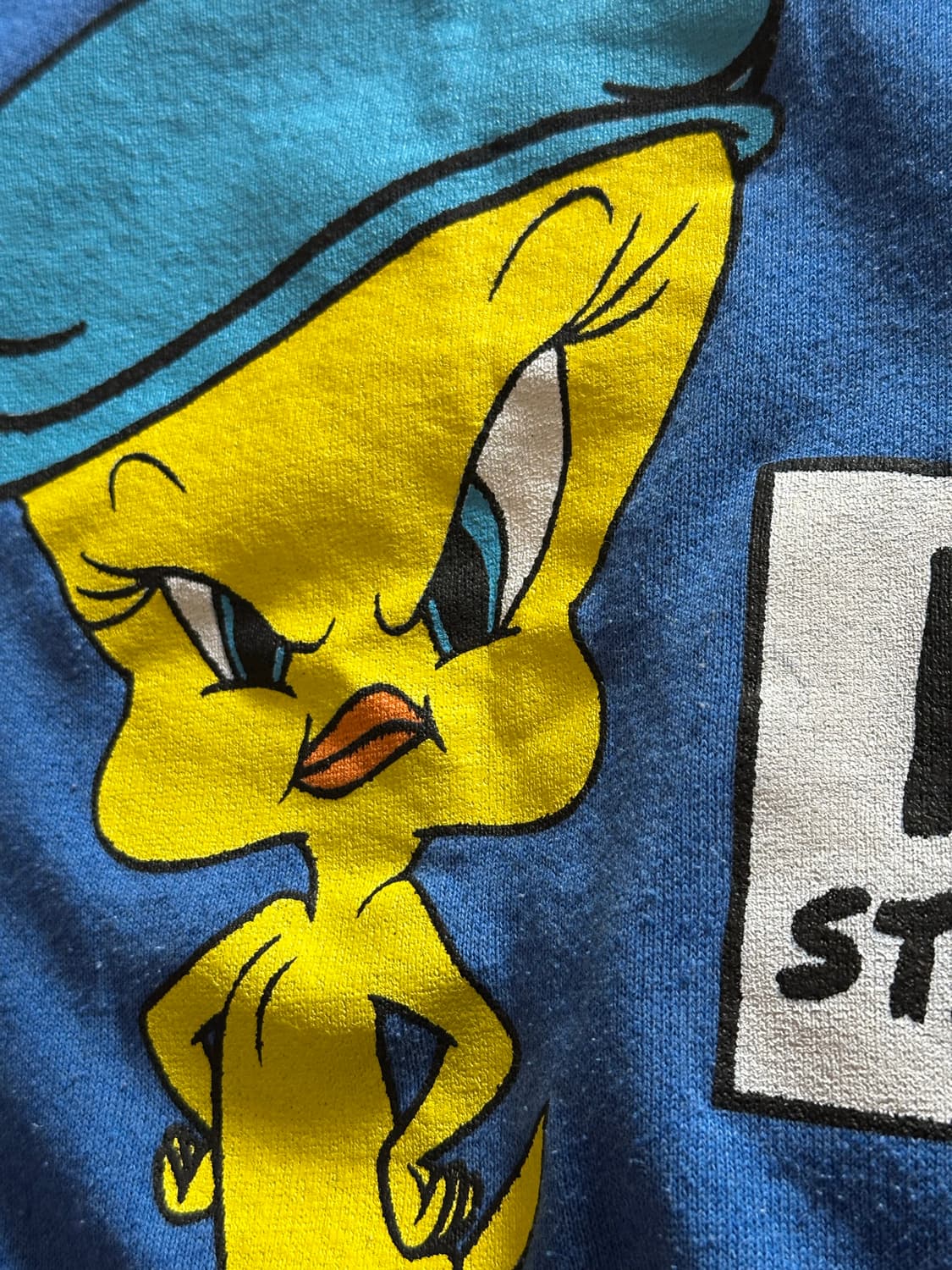 90s 루니툰즈 ‘BAD AS I WANNA BE' - 3XL 상품이미지5