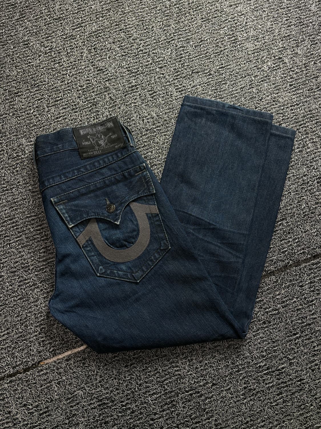 00s 트루릴리젼 y2k 빈티지 빌리 새미 부츠 데님 팬츠 1732 상품이미지1