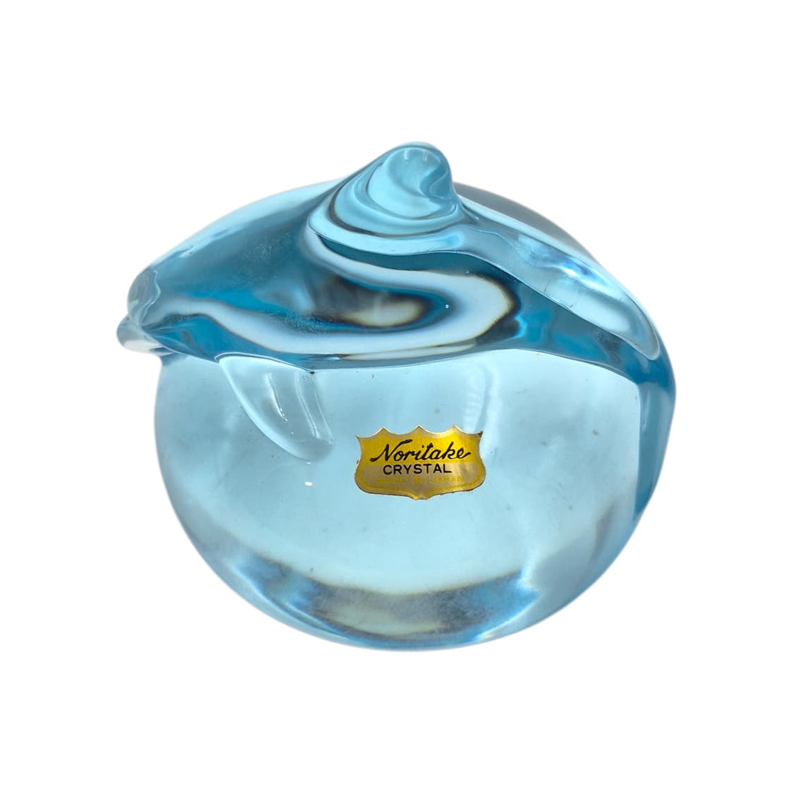 80s 노리다케 크리스탈 돌고래 아쿠아 문진 상품이미지3