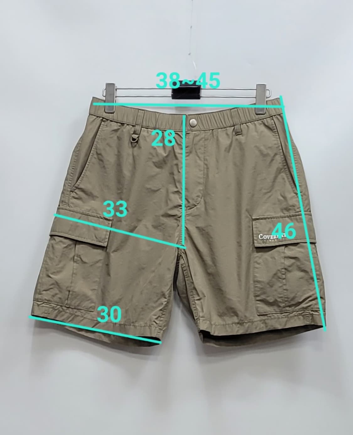 COVERNAT 20SS 커버낫 카고 쇼츠 반바지 / 공용 L 베이지
 상품이미지10