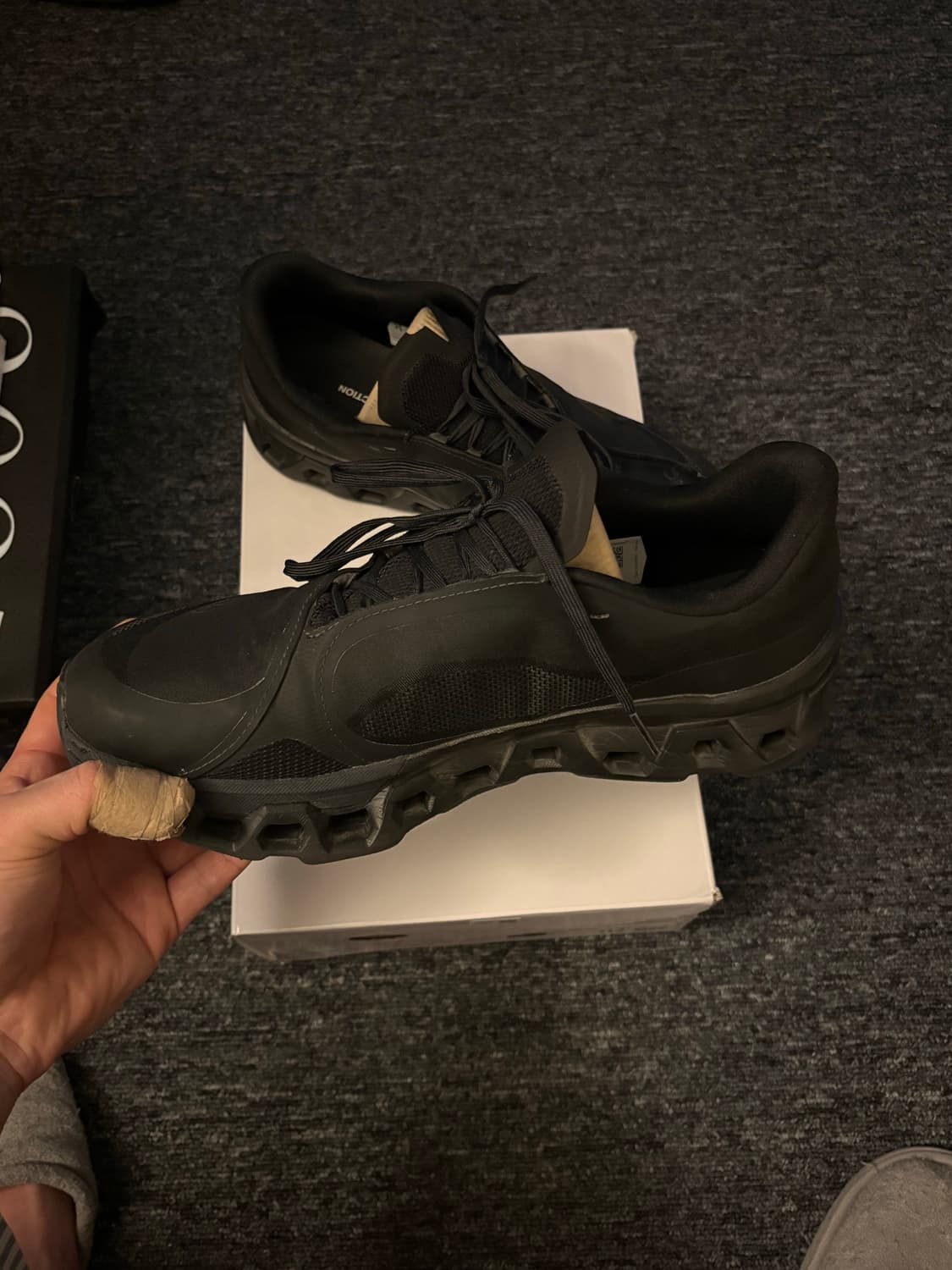 온러닝 파프1 블랙 290사이즈 상품이미지4