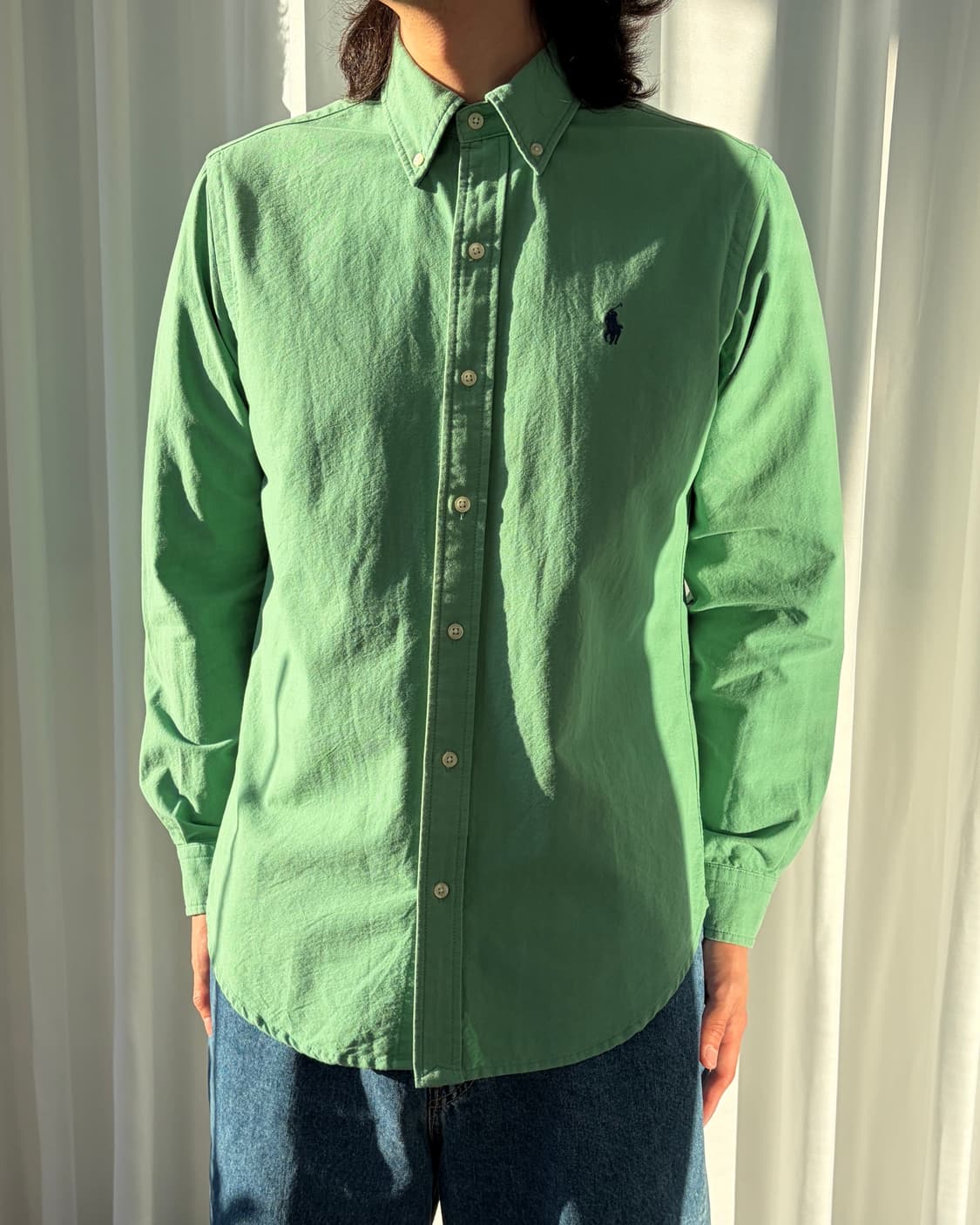 [M]폴로 랄프로렌 그린 옥스포드 셔츠 상품이미지3