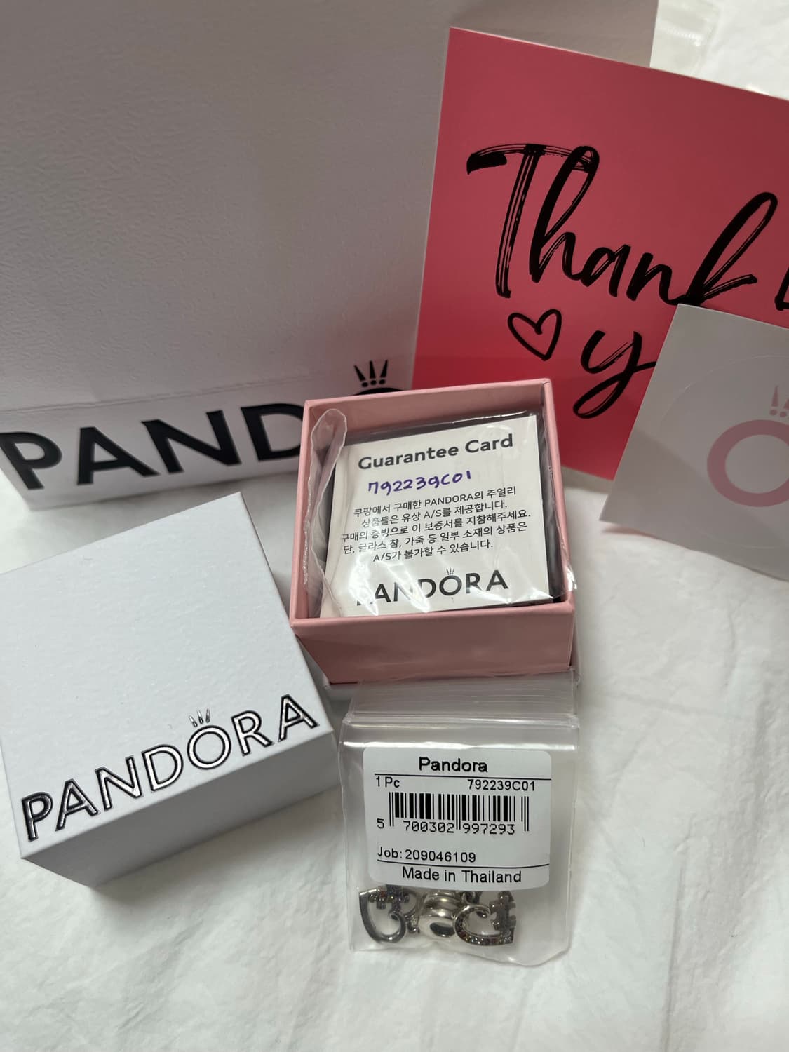 판도라 참 792239C01 스플리터블 퍼즐 피스 하트 프렌드쉽 펜던트  상품이미지5