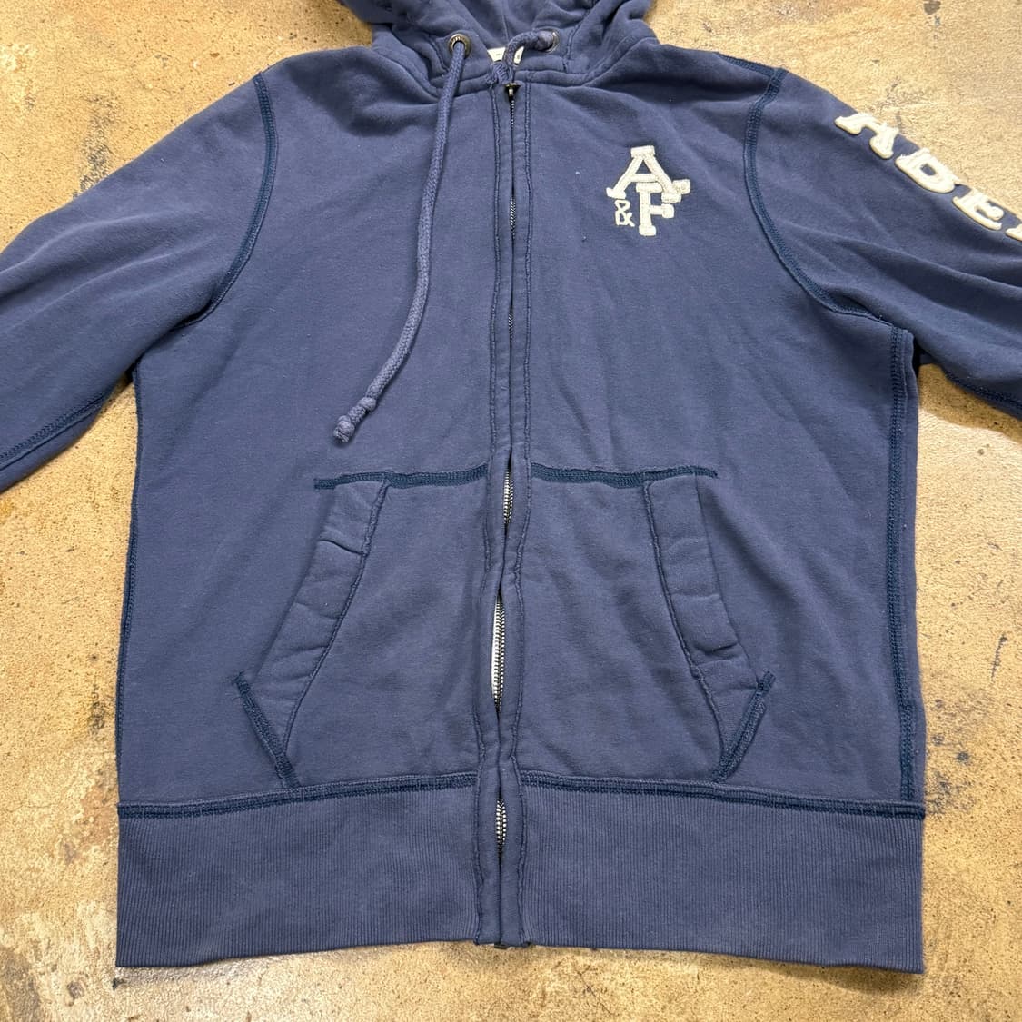 아베크롬비 네이비 후드집업 상품이미지3
