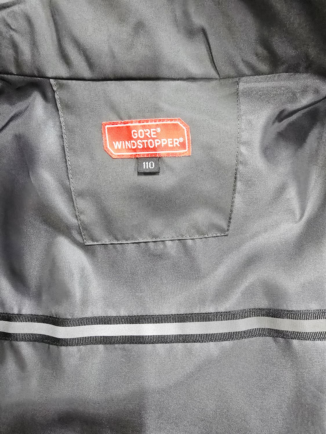 고어 윈드스토퍼 블랙 방수 후드 자켓110 상품이미지8