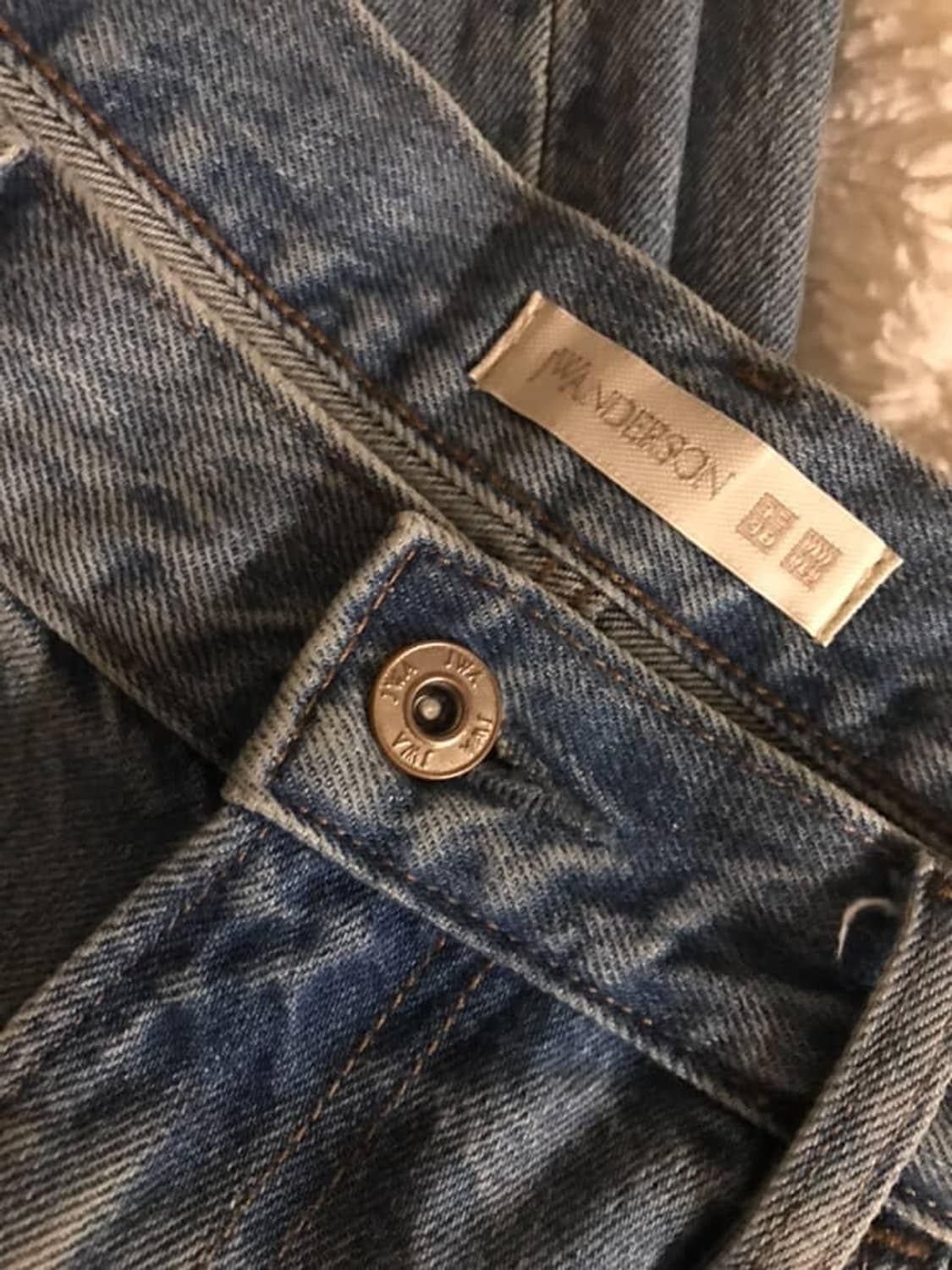 유니클로 JW 앤더슨 콜라보 데님32사이즈청바지 상품이미지2