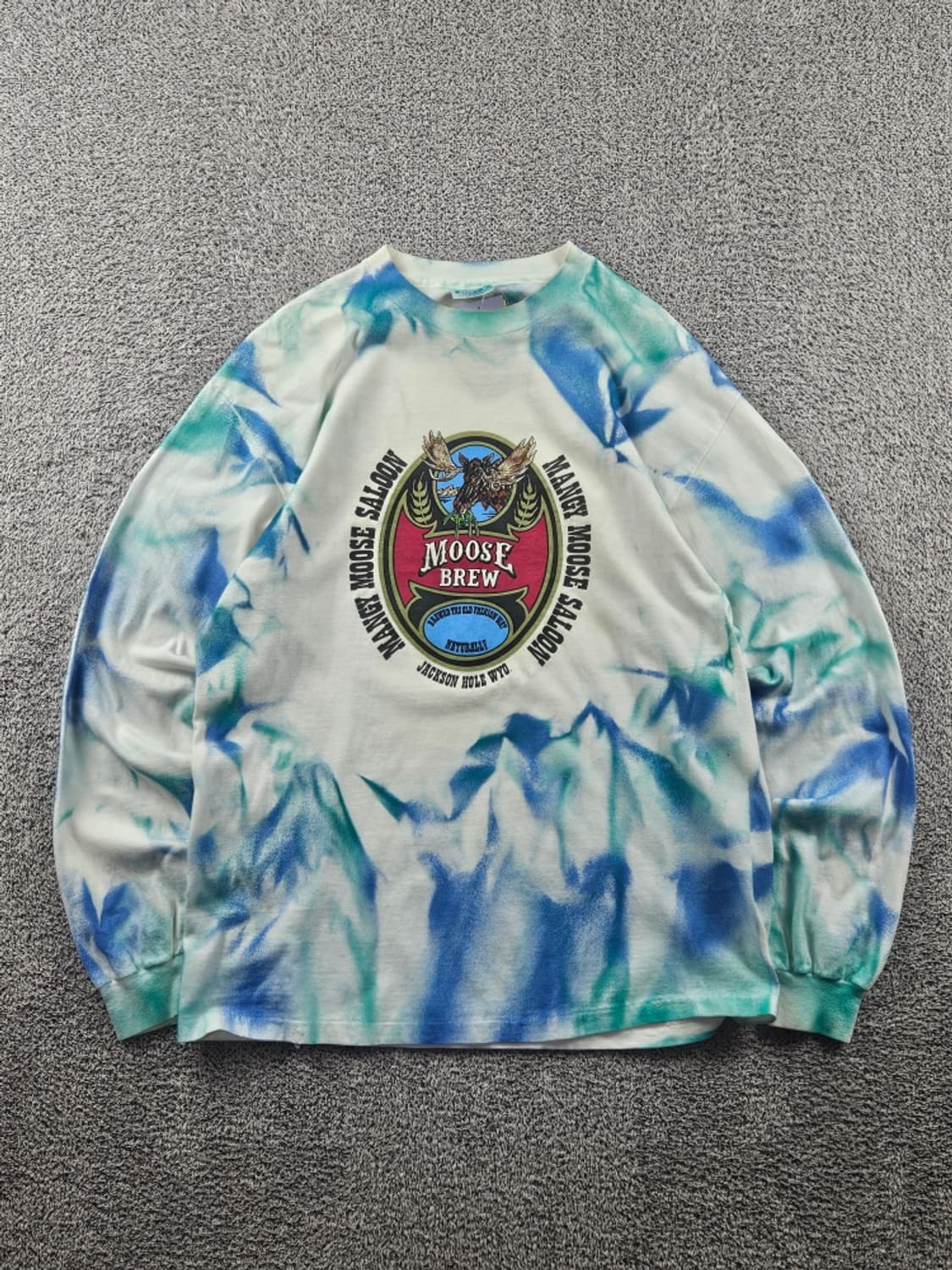 90's USA HANES 커스텀 싱글스티치 롱슬리브( L )/11424 상품이미지1