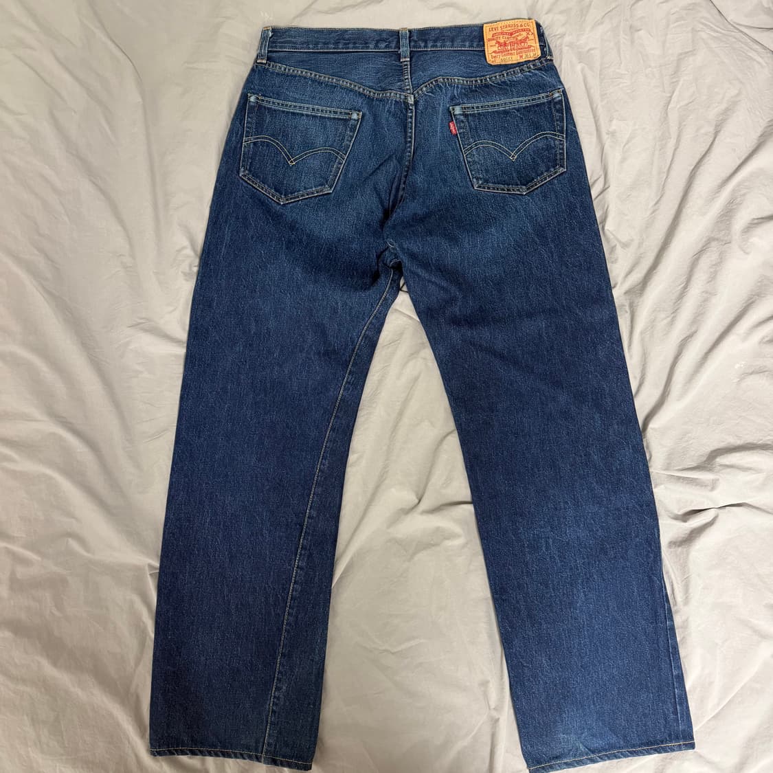 LVC Levis 1955 55501 콘밀 USA 리지드 데님 36x34 상품이미지1