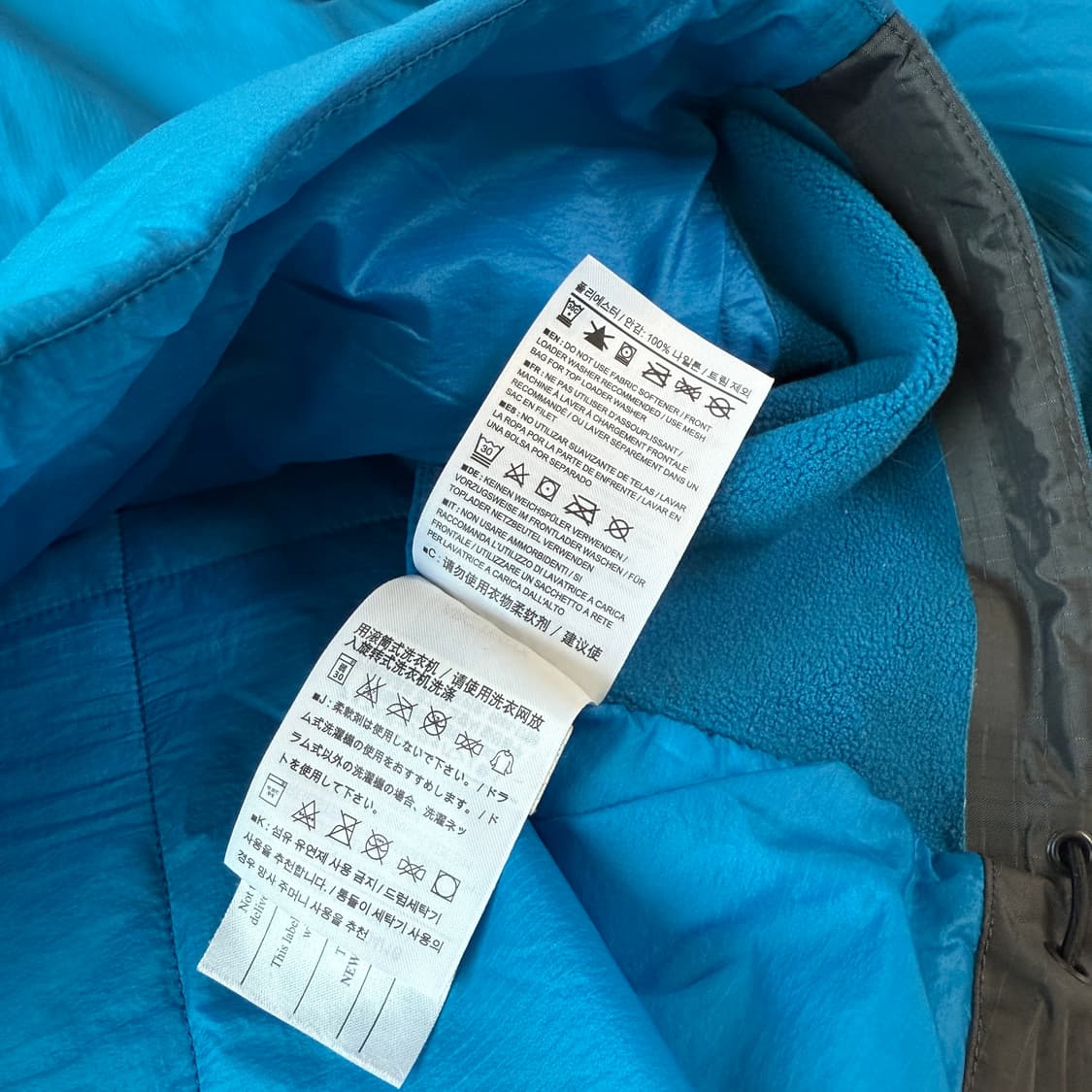 아크테릭스 아톰LT  L사이즈 스카이블루 색상 상품이미지5