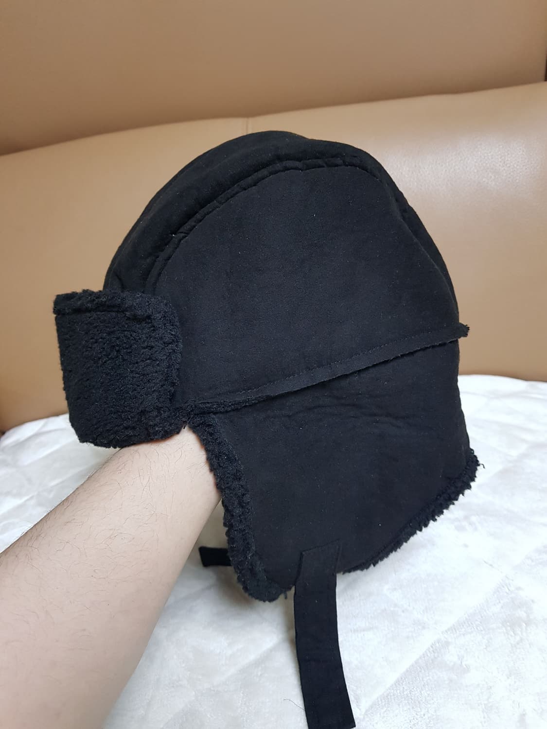 슈프림 트루퍼 햇 모자 블랙 15FW 상품이미지6