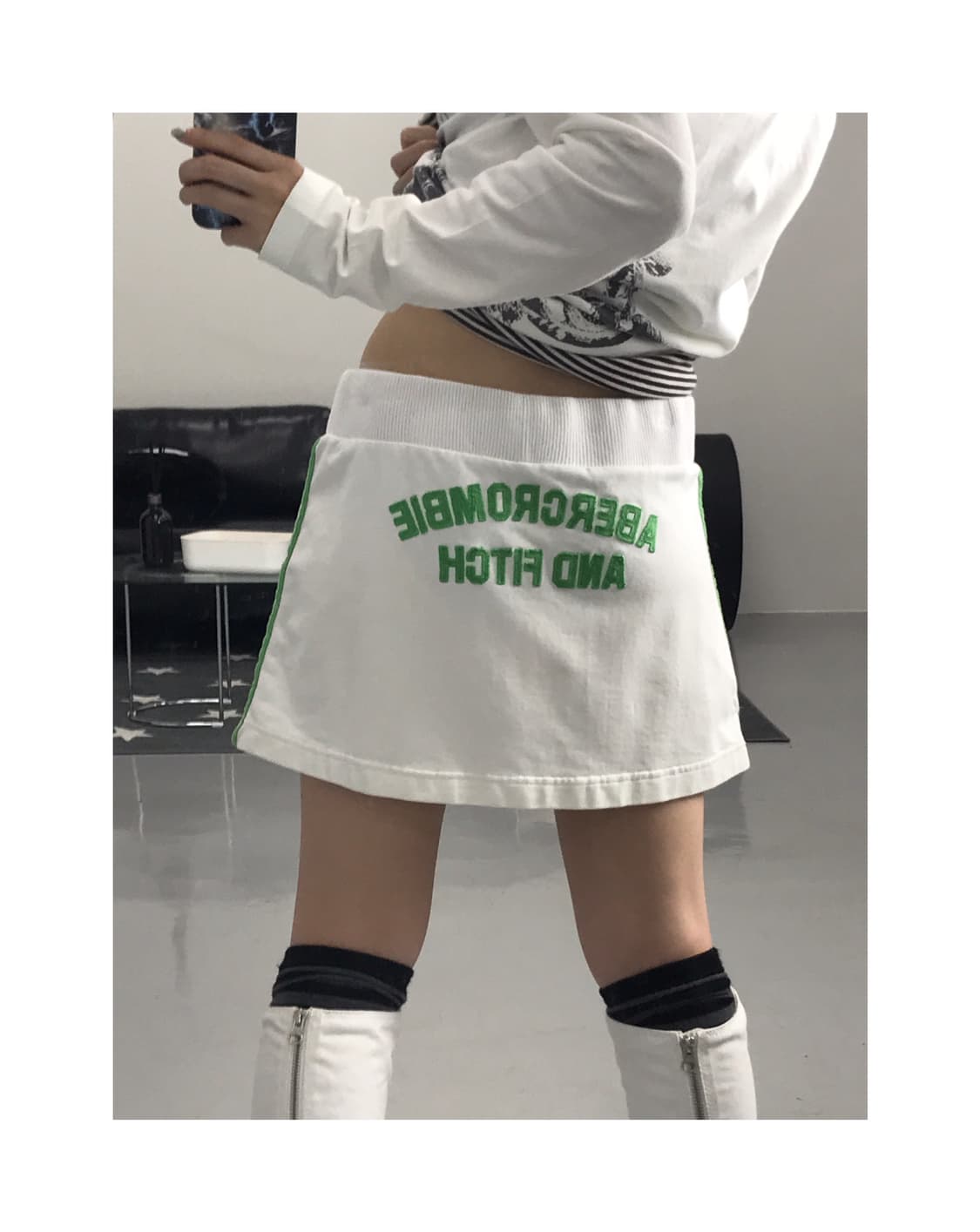 Abercrombie & Fitch Sporty Mini Skirts 상품이미지1