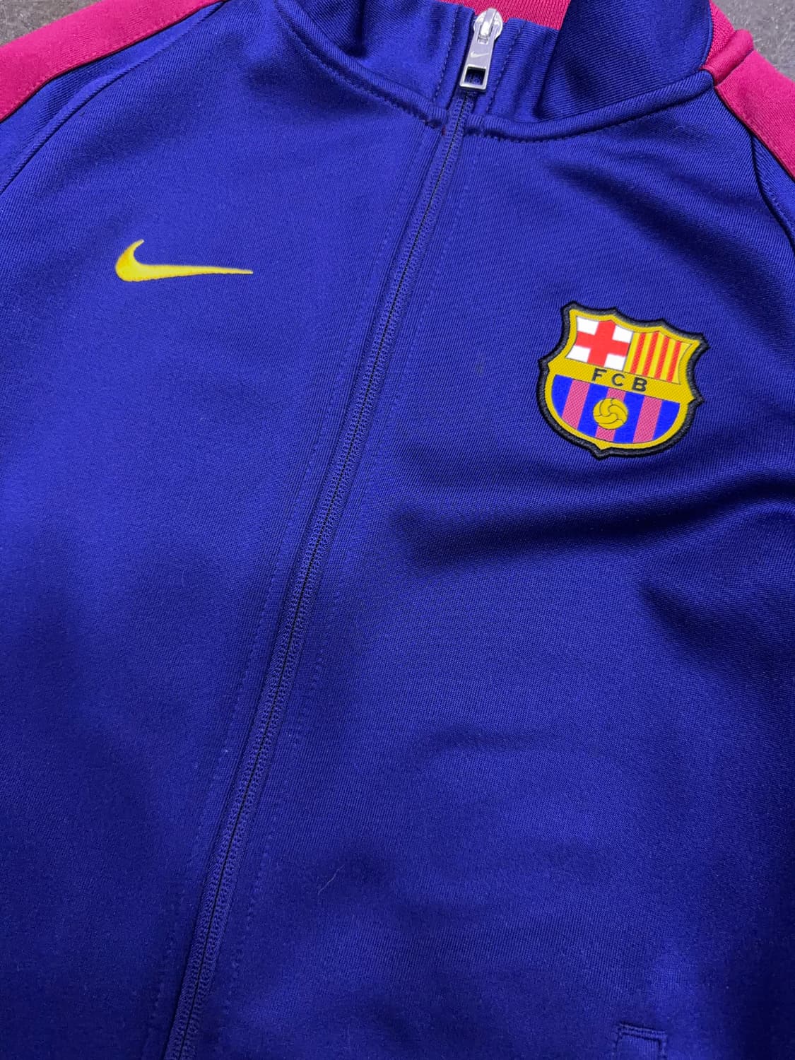 나이키 FC 바르셀로나 바르샤 트랙탑 져지 주니어 L 상품이미지3