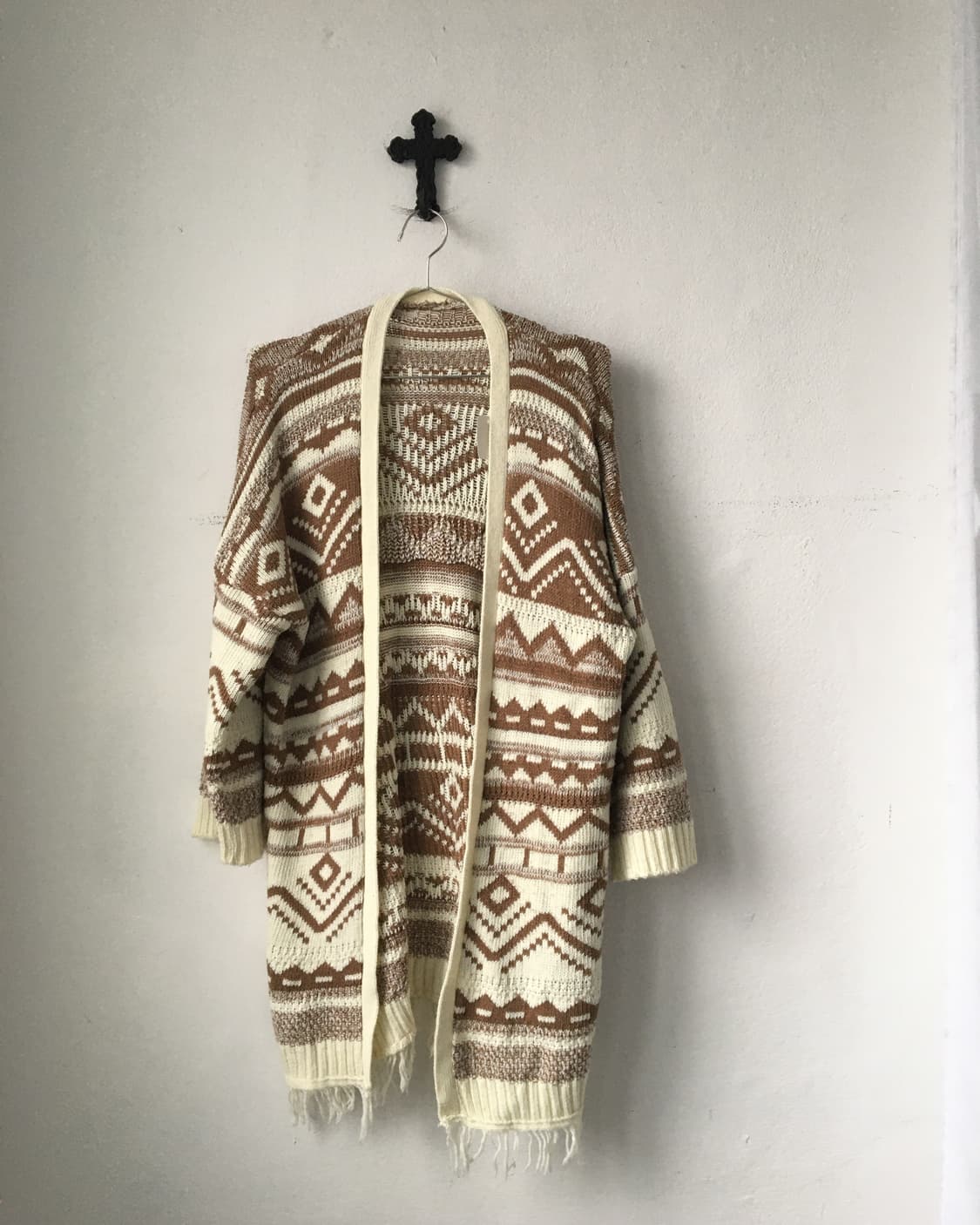 Nomadic mood knit open cardigan 상품이미지2