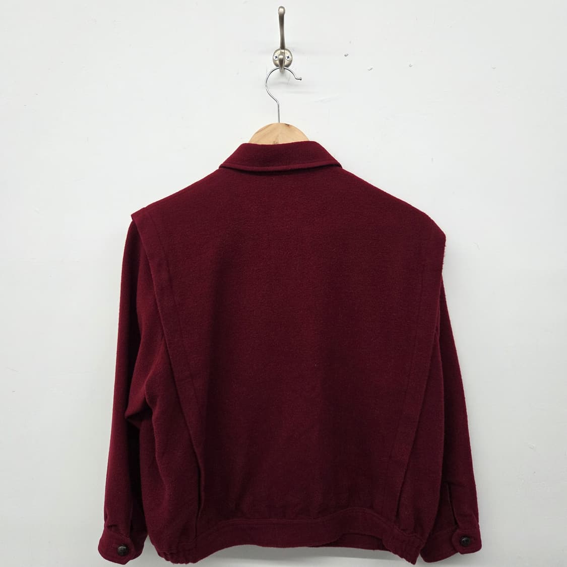 닥스 버건디 울 자켓 여s 상품이미지5