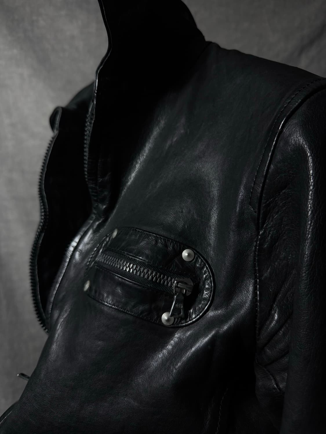 ISAMU KATAYAMA BACKLASH Leather Jacket 상품이미지7