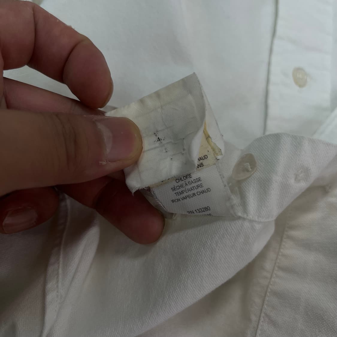 100 톰브라운 백화점택 암밴드 셔츠 상품이미지6